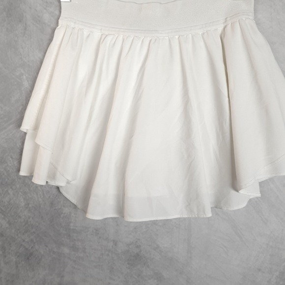 Lululemon Tennis Skirt Skort Womens 6 White High Rise Athletic Court Rival - Picture 4 of 16